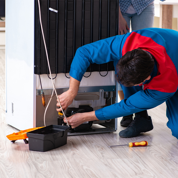 how much do you charge for refrigerator repair services in New Hope Virginia